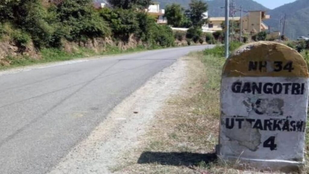 Gangotri Highway widening