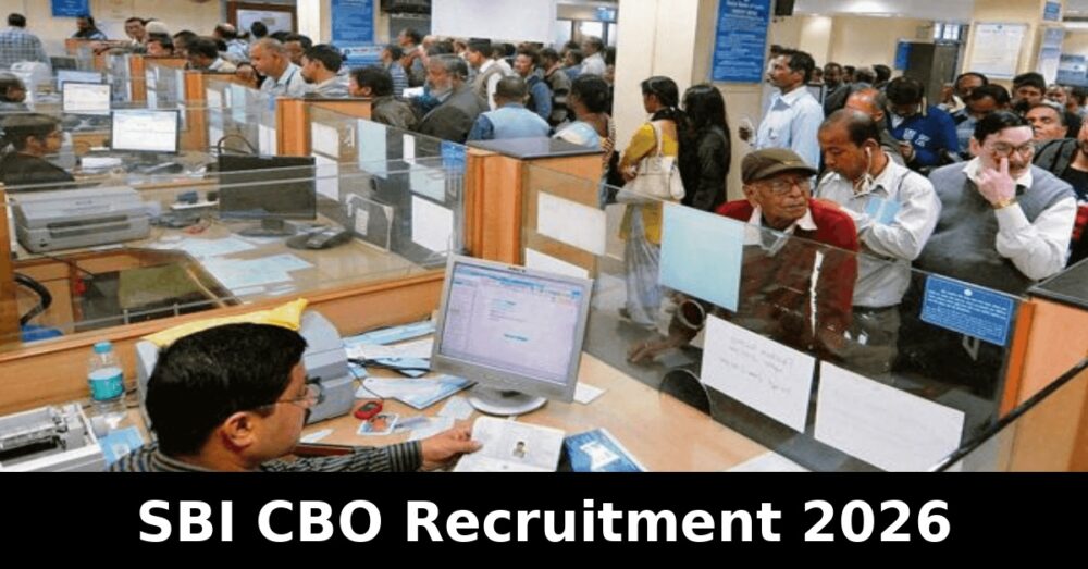 SBI CBO Recruitment 2026