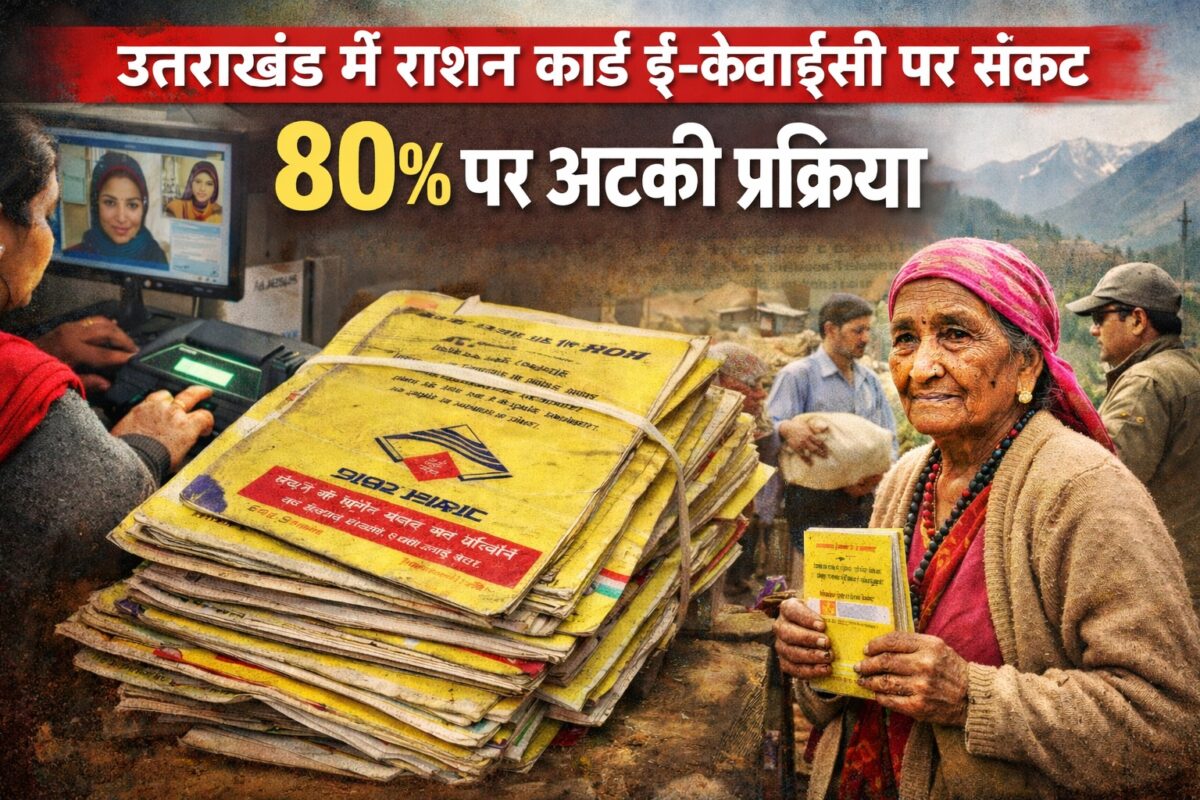 उत्तराखंड राशन कार्ड ई-केवाईसी
