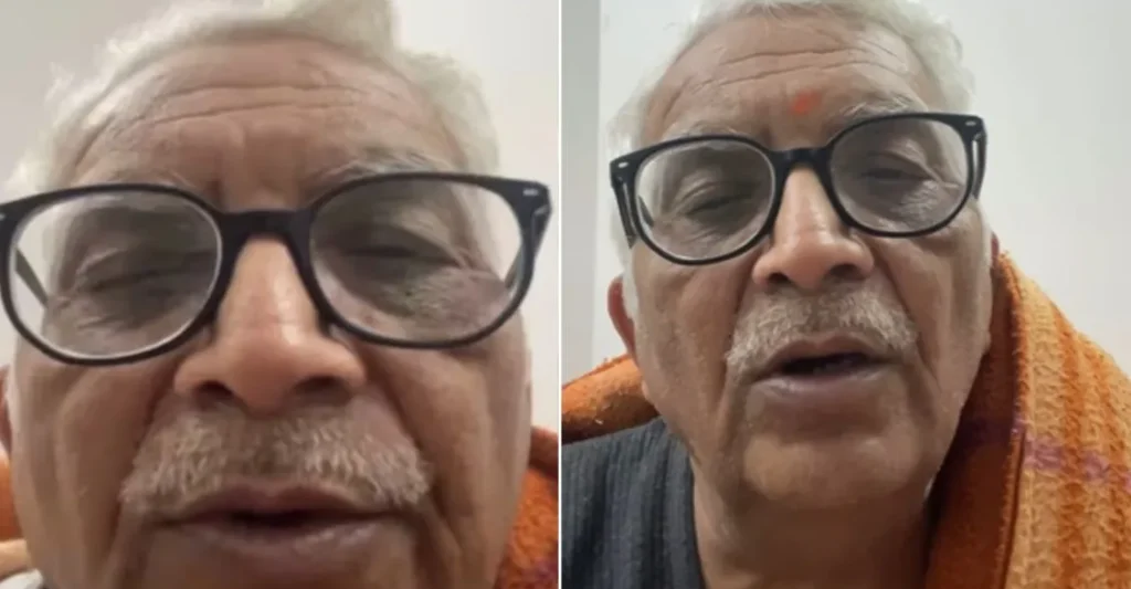 70 साल के बुजुर्ग का व्लॉग वायरल