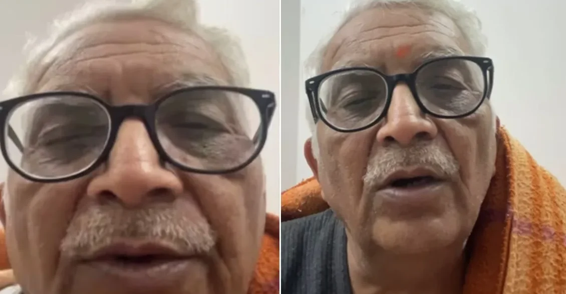 70 साल के बुजुर्ग का व्लॉग वायरल