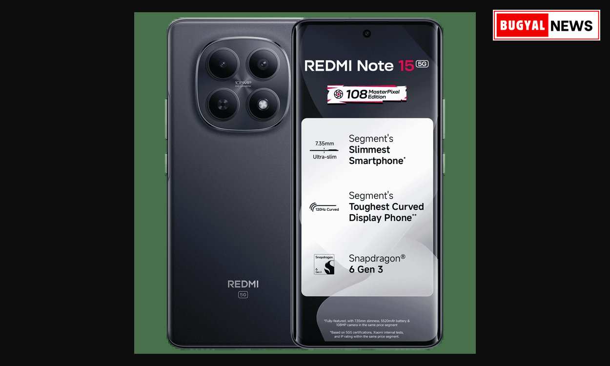 Redmi Note 15 5G launch India