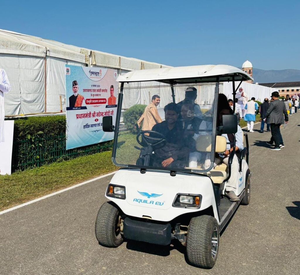 मसूरी गोल्फकार्ट संचालन