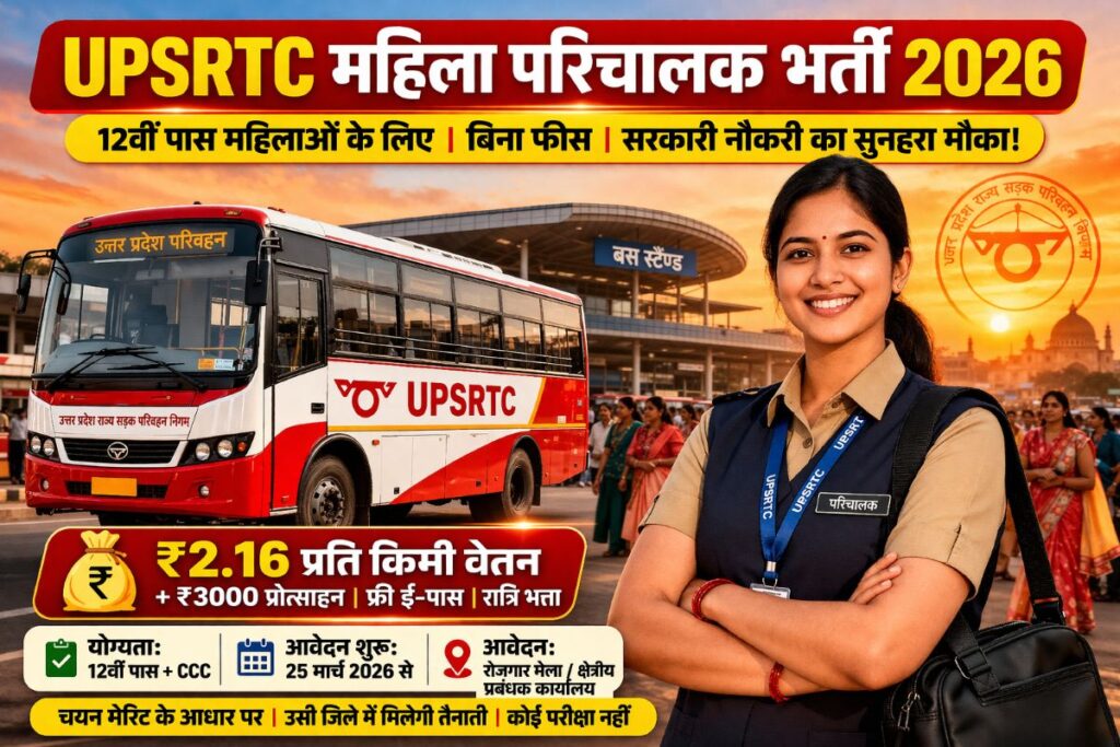 UPSRTC Recruitment 2026