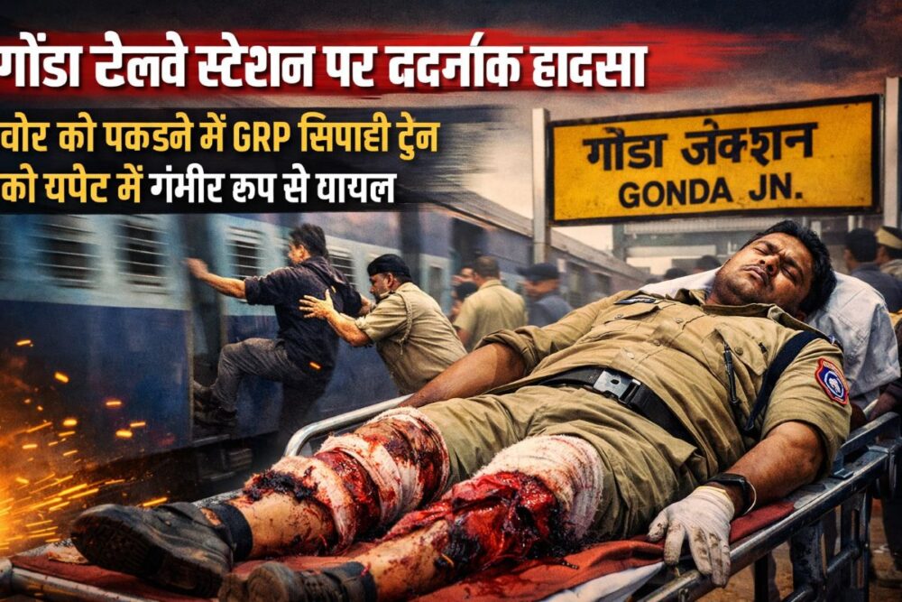 गोंडा रेलवे स्टेशन हादसा