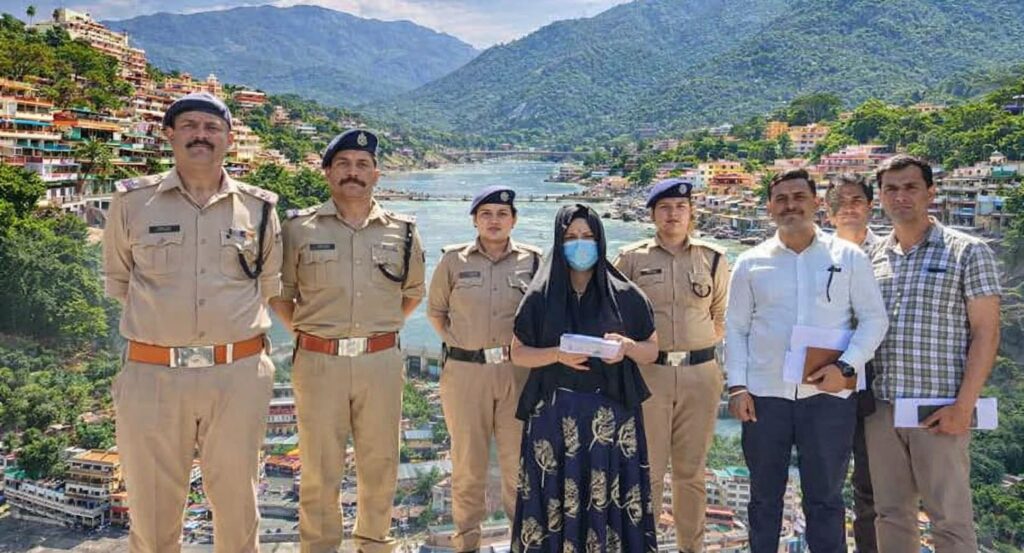 ऋषिकेश में बांग्लादेशी महिला गिरफ्तार