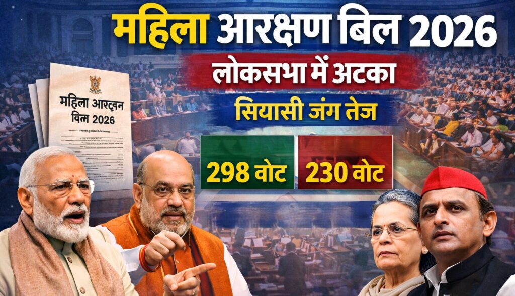 महिला आरक्षण बिल 2026