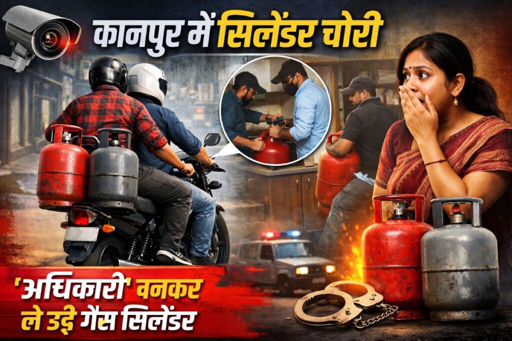कानपुर गैस सिलेंडर चोरी