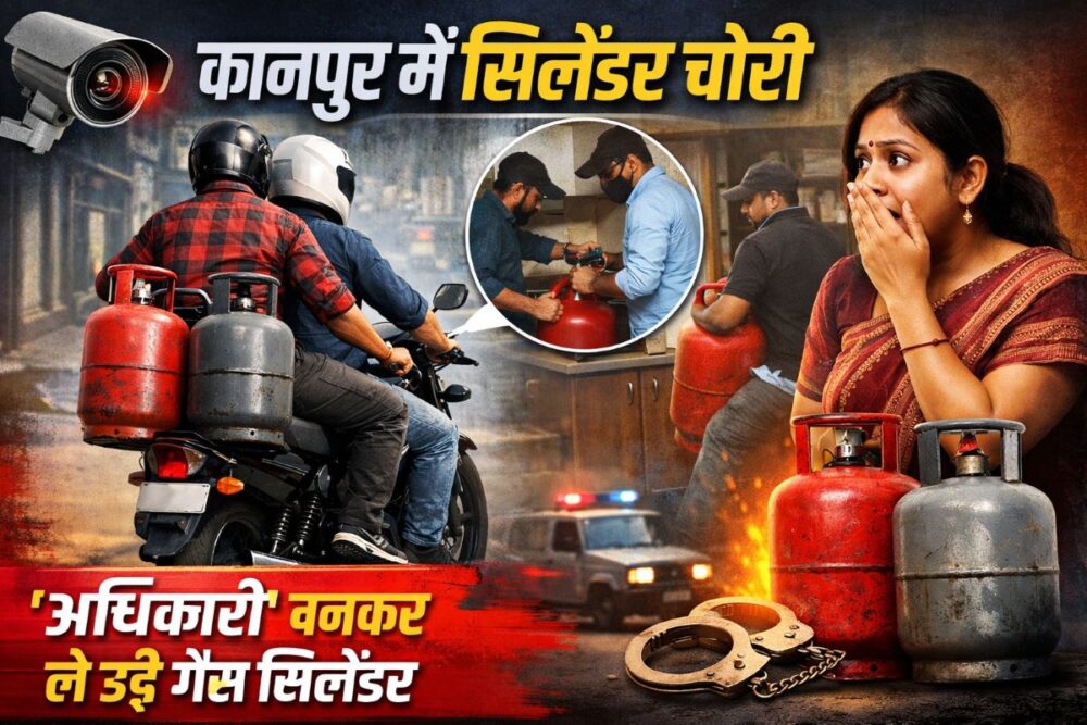 कानपुर गैस सिलेंडर चोरी