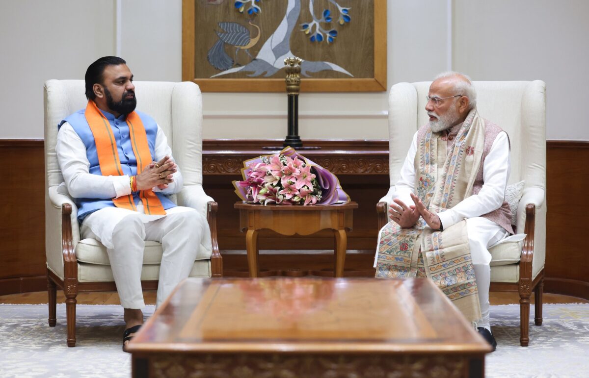 सम्राट चौधरी पीएम मोदी मुलाकात