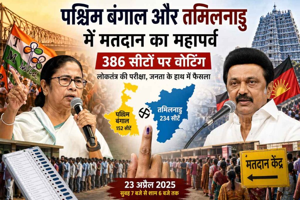पश्चिम बंगाल और तमिलनाडु विधानसभा चुनाव