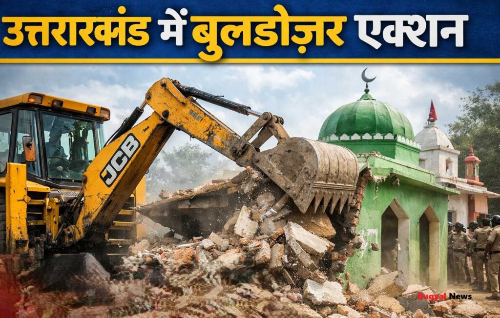 उत्तराखंड में अतिक्रमण अभियान