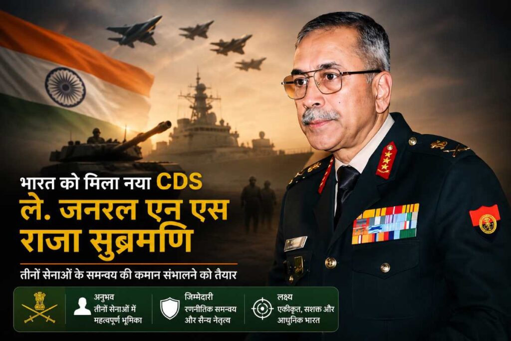 लेफ्टिनेंट जनरल एन एस राजा सुब्रमणि