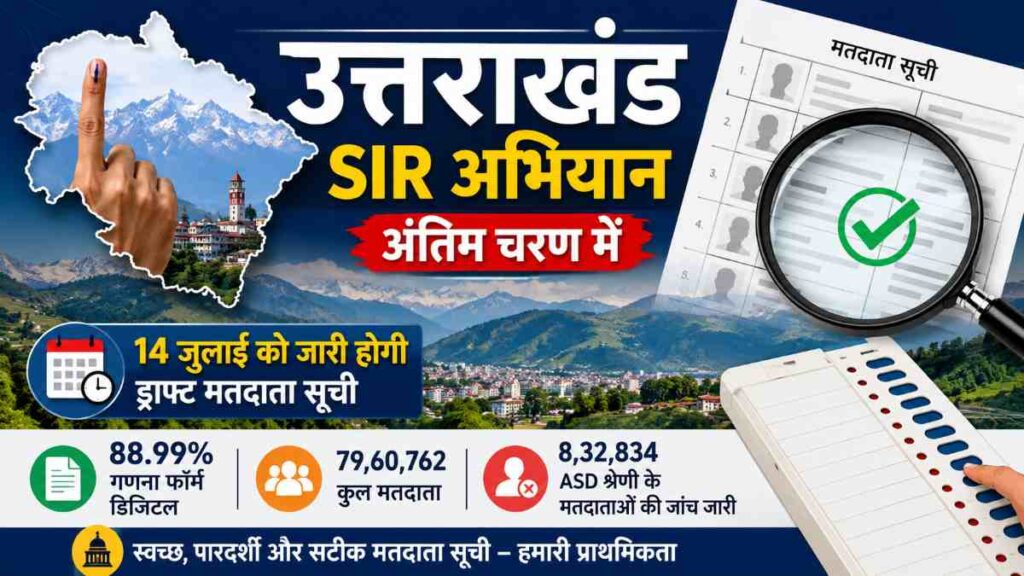 उत्तराखंड SIR अभियान