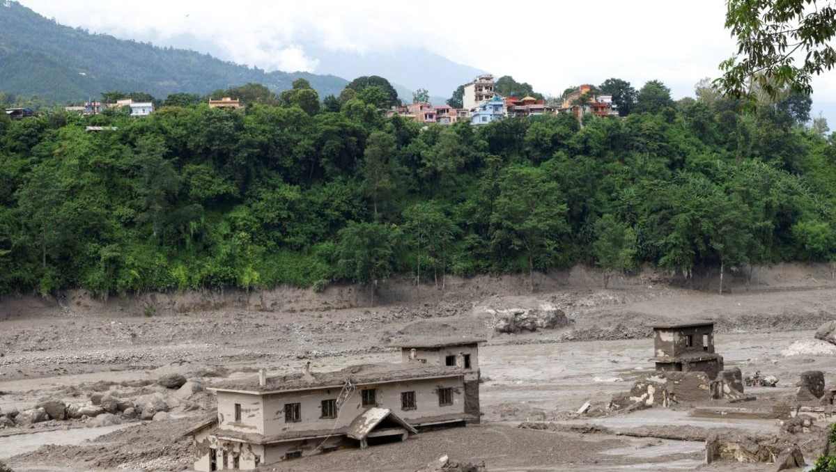 नेपाल में आई भीषण बाढ़